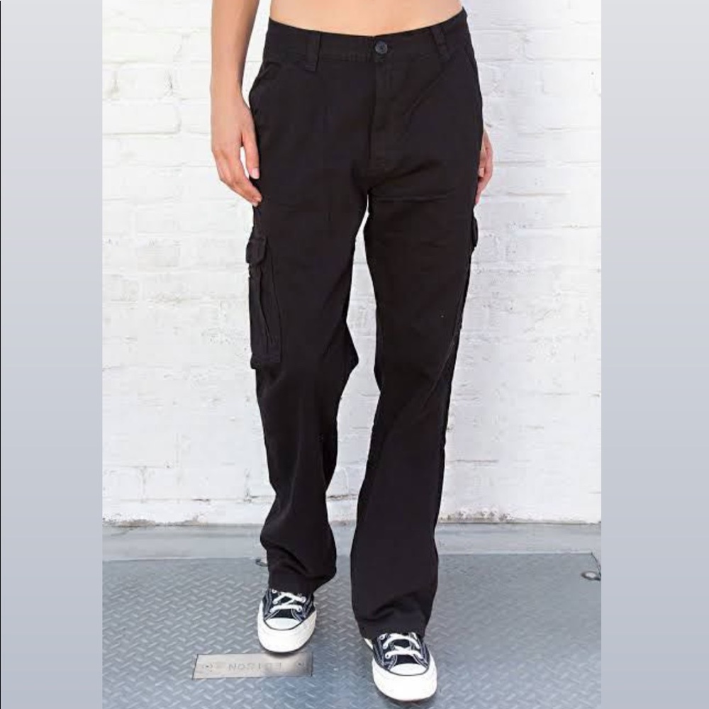 Brandy Melville Sienna Cargo Low Rise Pants